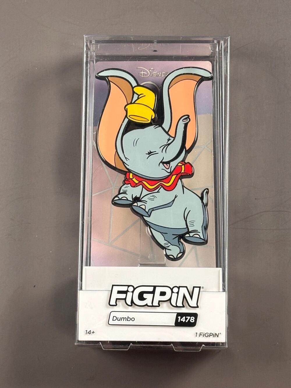 FiGPiN Dumbo Disney 100 #1478 NYCC Exclusive LE 1000 New